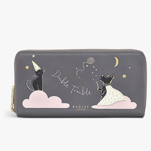 RADLEY London Double Trouble - Large Zip-Around Wallet NWT - Picture 2 of 5